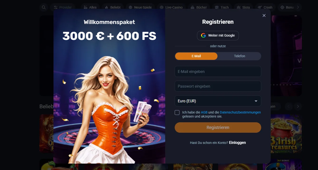 VOX Casino Anmelden